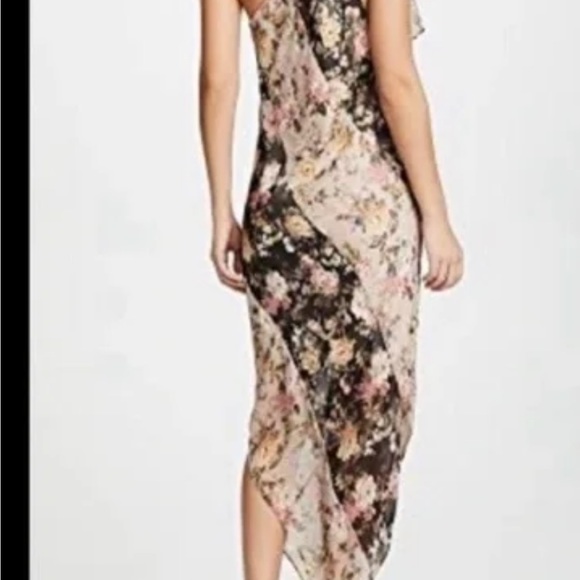 Bailey44 Floral Asymetrical Dress - Picture 3 of 6